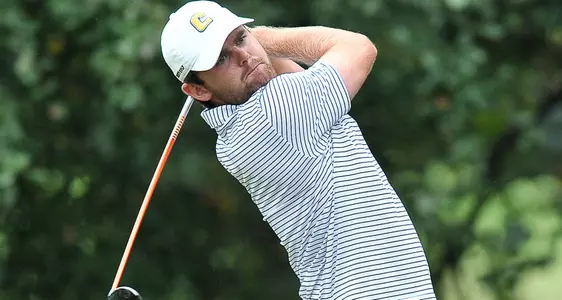 Men?s Golf in 7th after 18 Holes at Furman