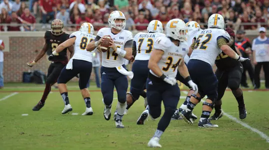 The Mocs in action at Florida State.