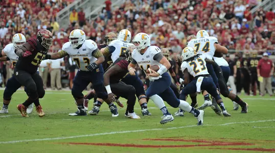 The Mocs in action at Florida State.