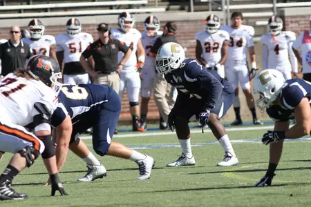 Sophomore Nakevion Leslie.