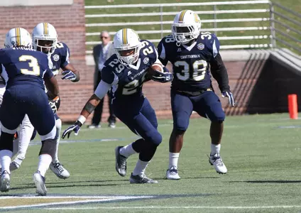 Freshman Lucas Webb with his fourth interception of the year.