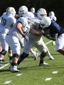 Freshman Alex Hooper and junior Channing Smith.