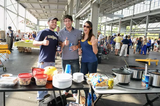 Tailgating at the First Horizon Pavilion