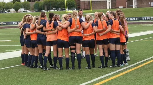 Soccer Team Huddle