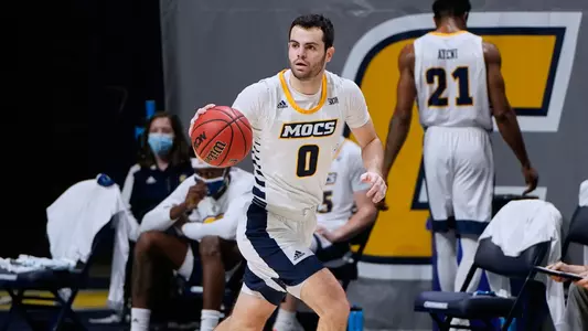 Game action between The University of Tennessee at Chattanooga and North Georgia on December 12, 2020. Photo by Patrick Murphy-Racey