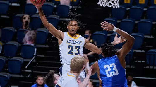 Game action between The University of Tennessee at Chattanooga and North Georgia on December 12, 2020. Photo by Patrick Murphy-Racey