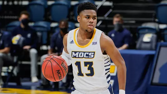 Game action between The University of Tennessee at Chattanooga and North Georgia on December 12, 2020. Photo by Patrick Murphy-Racey