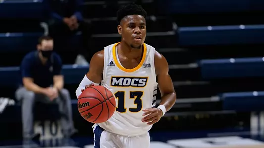 Game action between The University of Tennessee at Chattanooga and North Georgia on December 12, 2020. Photo by Patrick Murphy-Racey
