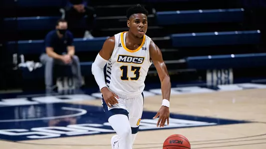 Game action between The University of Tennessee at Chattanooga and North Georgia on December 12, 2020. Photo by Patrick Murphy-Racey