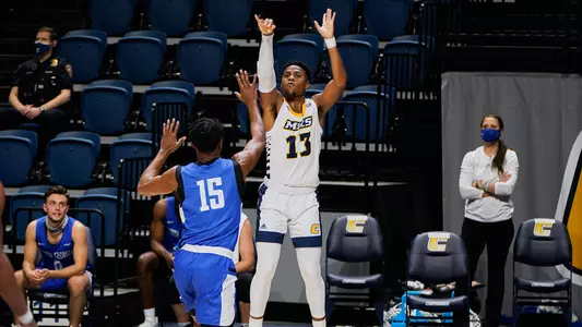 Game action between The University of Tennessee at Chattanooga and North Georgia on December 12, 2020. Photo by Patrick Murphy-Racey