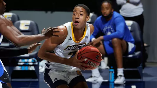 Game action between The University of Tennessee at Chattanooga and North Georgia on December 12, 2020. Photo by Patrick Murphy-Racey