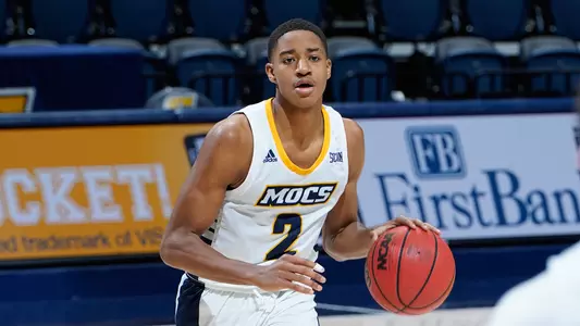 Game action between The University of Tennessee at Chattanooga and North Georgia on December 12, 2020. Photo by Patrick Murphy-Racey