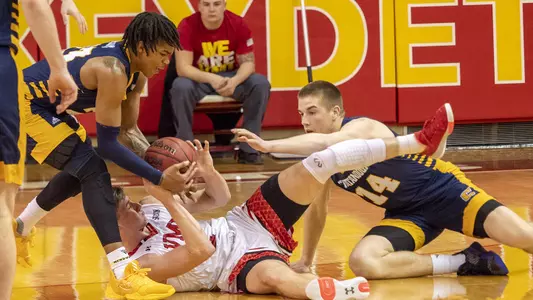Chattanooga at VMI Men's Basketball at Cameron Hall in Lexington, VA February 26, 2020. (Randall K. Wolf/VMI)