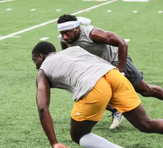 Jordan Jones running drill