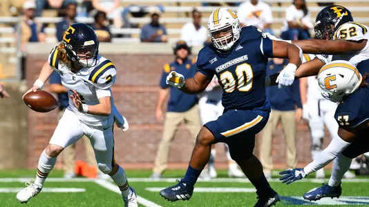 Devonnsha Maxwell terrorizing the ETSU offense.