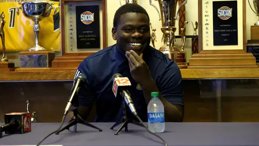Ailym Ford talks to the media at our weekly football press conference.