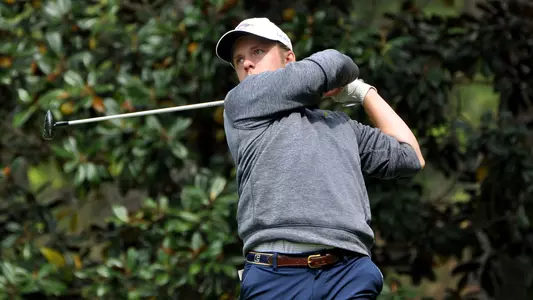 A.J. Lintunen stares down another drive right down the middle.