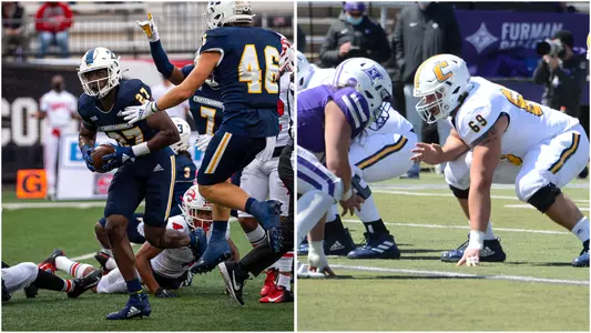 Jerrell Lawson and Cole Strange are 2020-21 FCS ADA Academic All-Stars.