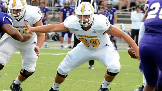 Cole Strange clears space against North Alabama,