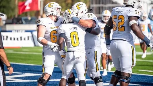 Mocs Celebrate Yet Another Ailym Ford Touchdown