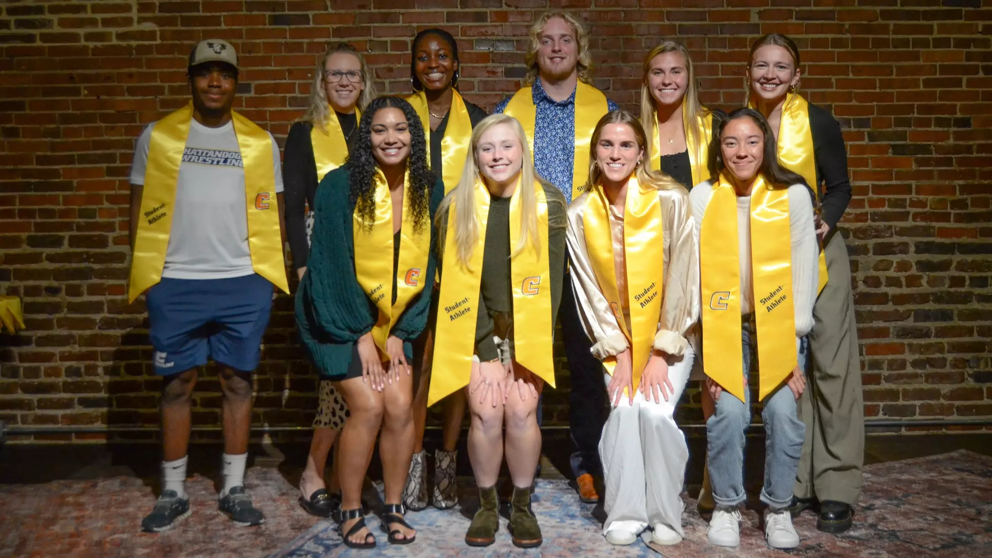 Mocs at the 2022 Fall Sashing Ceremony.