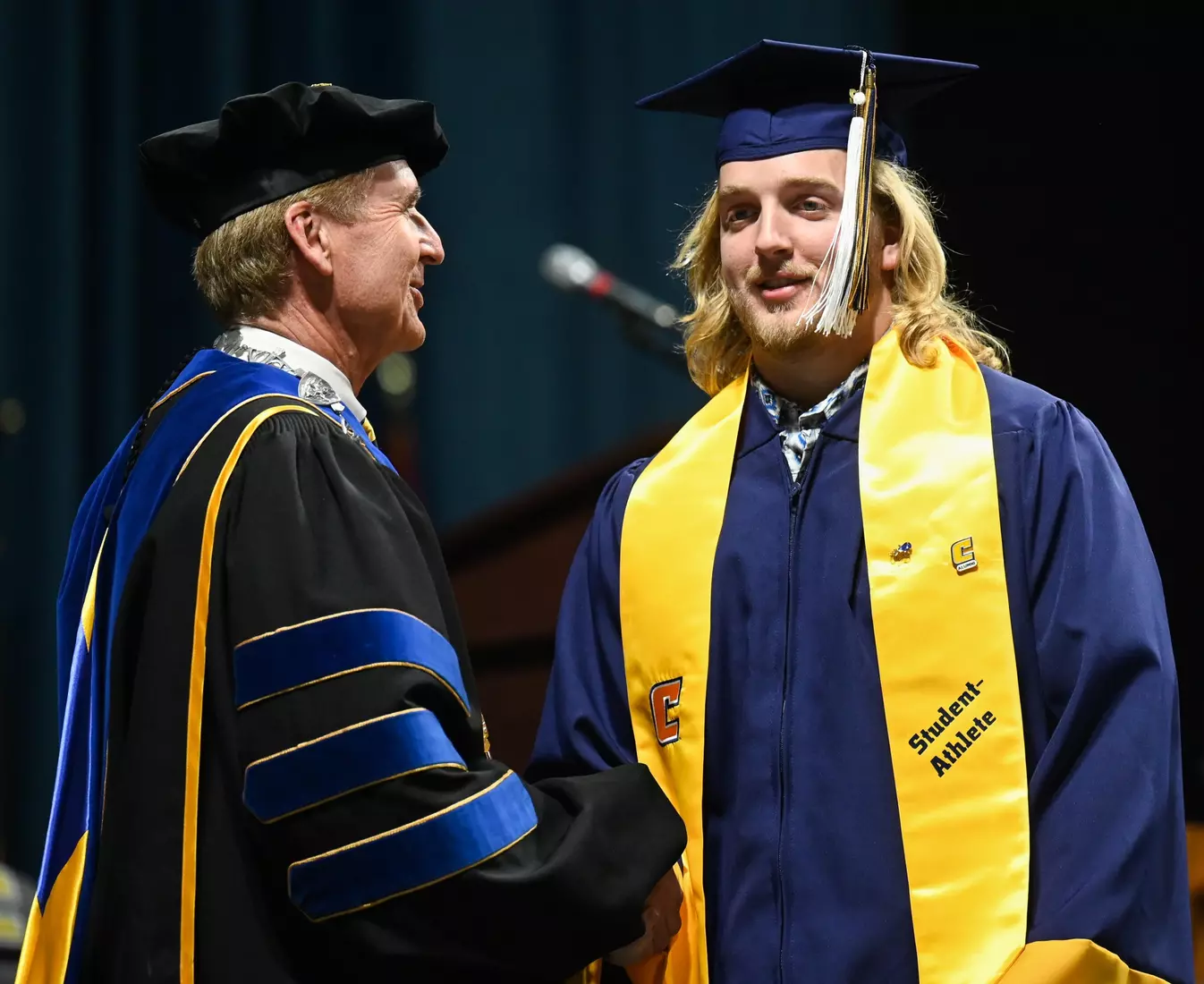 Second Undergraduate commencement, Saturday, Dec. 17, 2022 in McKenzie Arena.