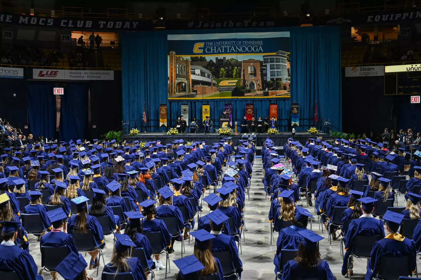 Second Undergraduate commencement, Saturday, Dec. 17, 2022 in McKenzie Arena.