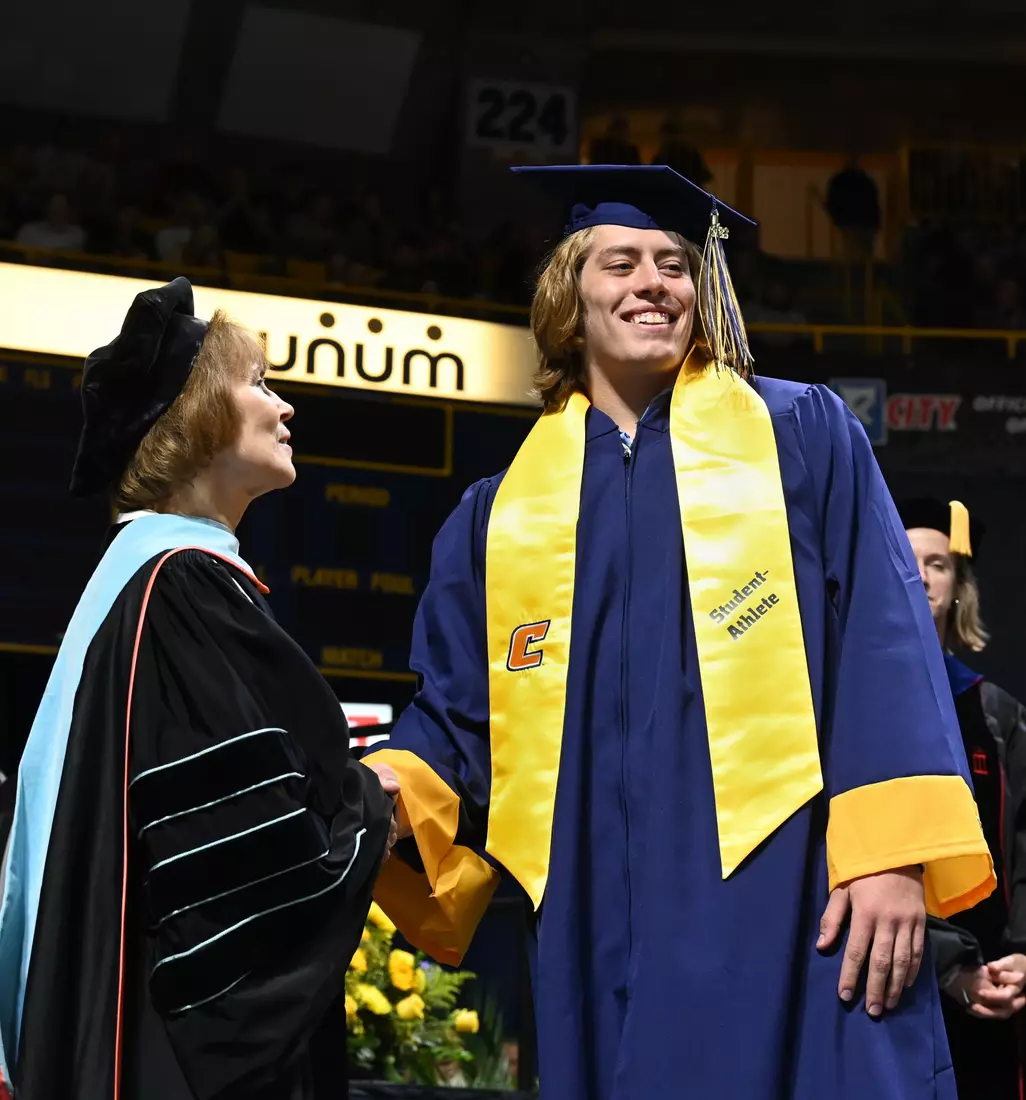 Second Undergraduate commencement, Saturday, Dec. 17, 2022 in McKenzie Arena.