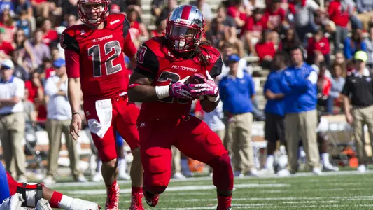 Anthony Davis II turns upfield at Western Kentucky.