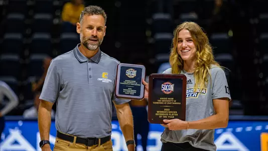 Maggie Shaw with SoCon awards