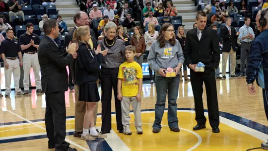 2010 Dayle May Award Winners Katie Taylor and David Moore