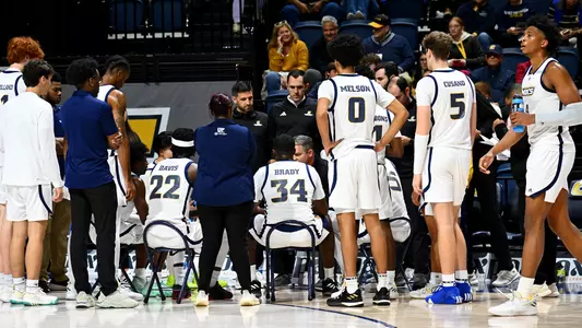 Team huddle