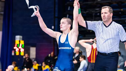Brayden Palmer gets his hand raised with another Southern Scuffle triumph