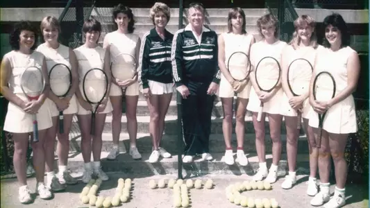 1984 Women's Tennis Team Photo