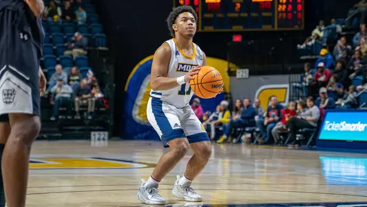 Ashton Smith takes a free throw in the 2021 win over Tennessee Wesleyan
