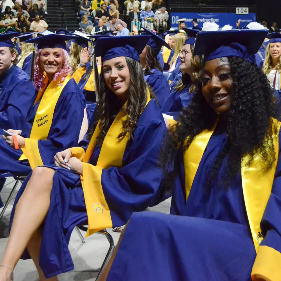 Mocs at the 2023 Spring Commencement Ceremonies.