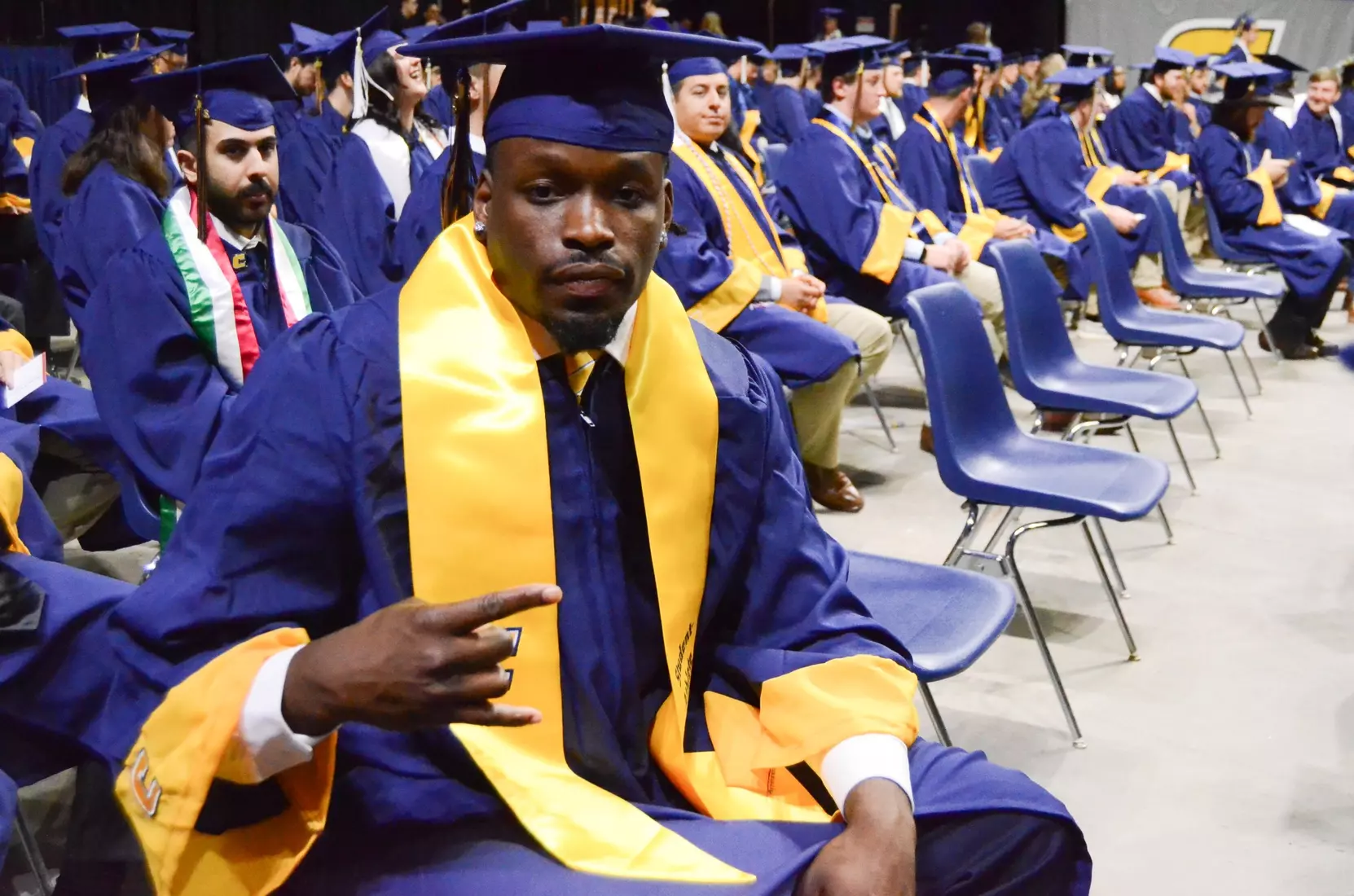 John Prince earned a degree in Computer Science on Saturday.