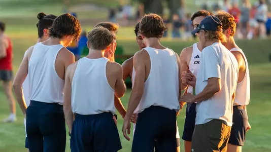 Men's cross country team