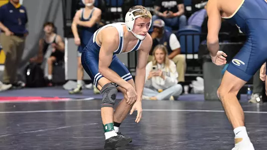 Brayden Palmer looks for an opening in a Southern Scuffle win