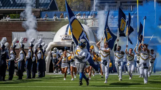 Scrappy Tunnel Finley Stadium Wofford