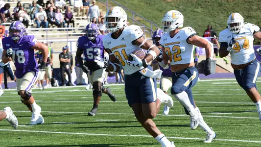 Leroy Harris III returns a fumble 75 yards for the TD at Western