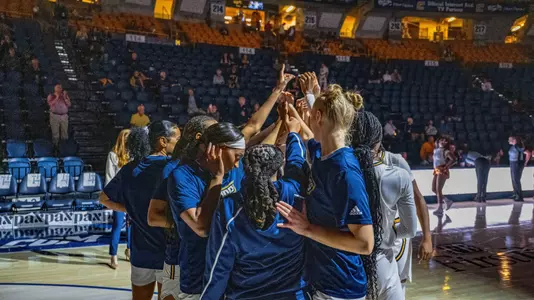WBB Team Huddle