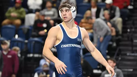 Sergio Desiante stares down his opposition before the start of his Southern Scuffle match
