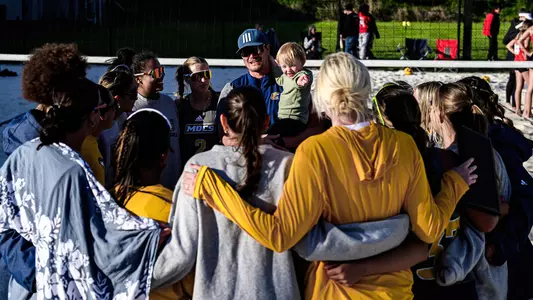 BVB team huddle