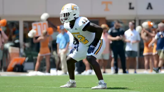 Zion Rutledge prepares for kickoff at Tennessee to open the season