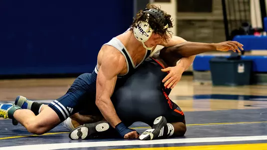 Dayne Dalrymple controls Campbell's Wynton Denkins collecting his first ranked win