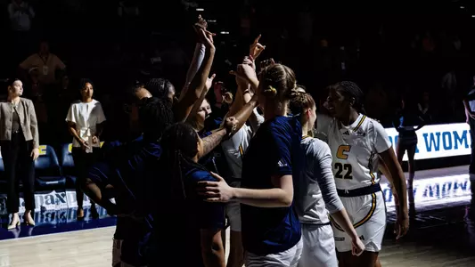 WBB Team Huddle