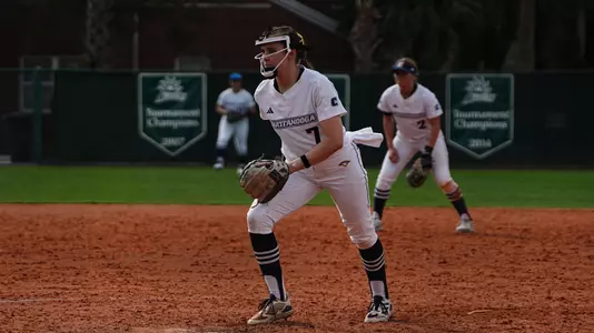 Peja Goold pitching vs. FDU