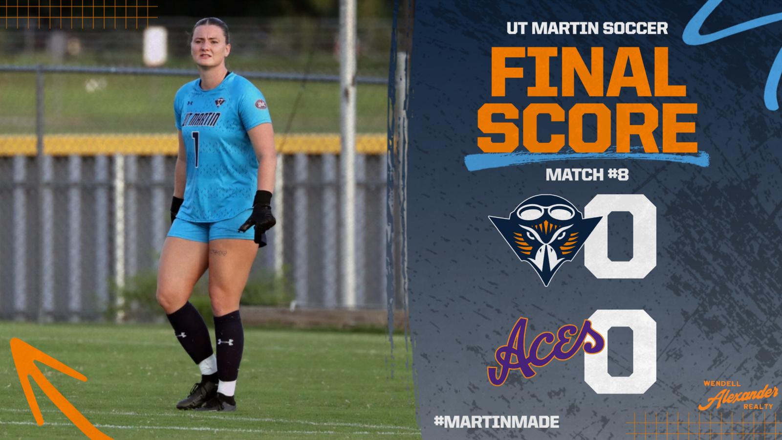 Skyhawks and Purple Aces End In Scoreless Draw - UTM Athletics