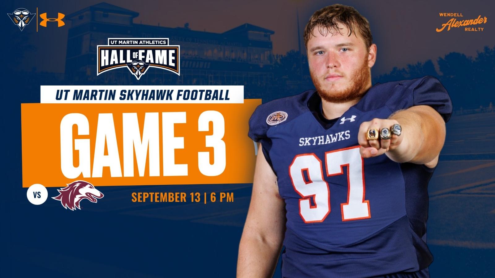 UT Martin Football Set For Hall of Fame Clash Against SIU UTM Athletics